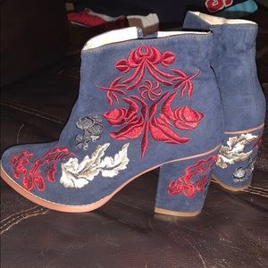 Anthropologie booties